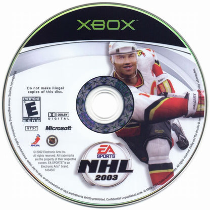 NHL 2003 | Xbox | physical media | region=North America | source-country=United States | zypher-v2 | moby-c0eae0d58fcb | Data by MobyGames.com