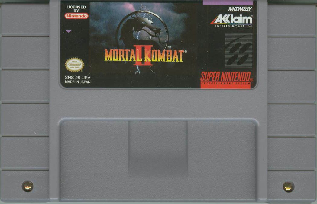 
Mortal Kombat II | SNES | physical media | Data by MobyGames.com