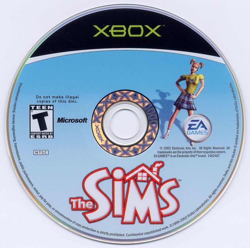 The Sims | Xbox | physical media | region=North America | source-country=Canada,United States | zypher-v2 | moby-10cf06e87647 | Data by MobyGames.com