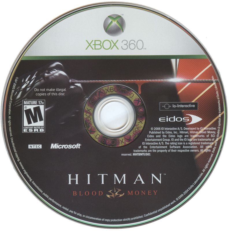 
Hitman: Blood Money | Xbox 360 | physical media | Data by MobyGames.com