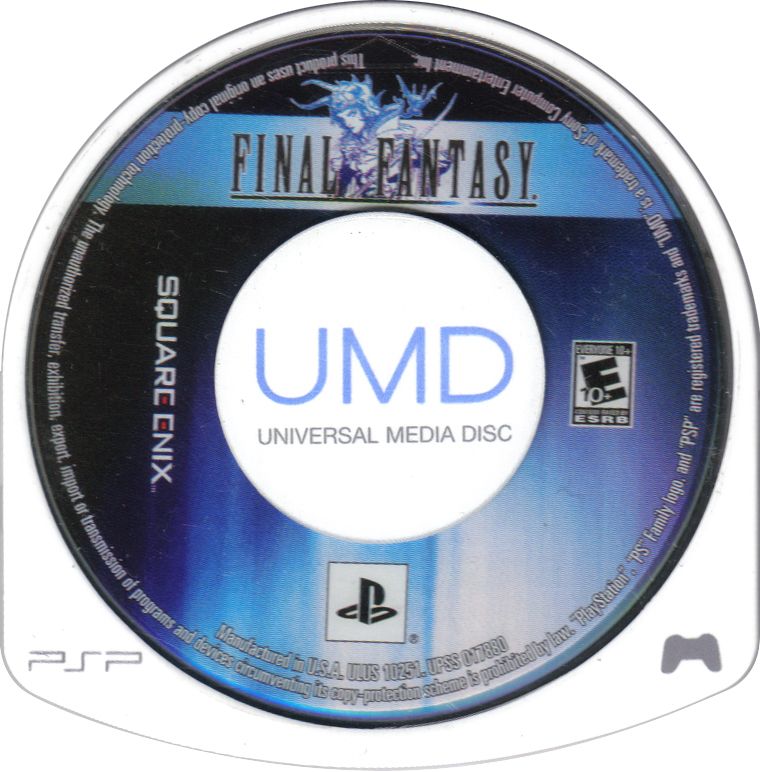 Final Fantasy | PSP | physical media | Region: North America | source-country=United States | Data by MobyGames.com