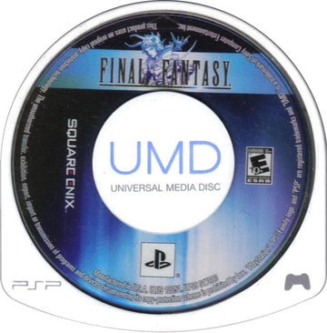 
Final Fantasy | PSP | physical media | Region: North America | source-country=United States | Data by MobyGames.com