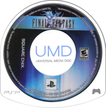 
Final Fantasy | PSP | physical media | Region: North America | source-country=United States | Data by MobyGames.com