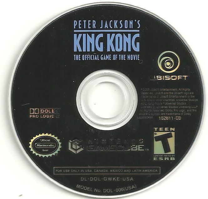 
Peter Jackson's King Kong: The Official Game of the Movie | GameCube | physical media | Data by MobyGames.com