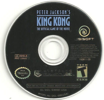 
Peter Jackson's King Kong: The Official Game of the Movie | GameCube | physical media | Data by MobyGames.com