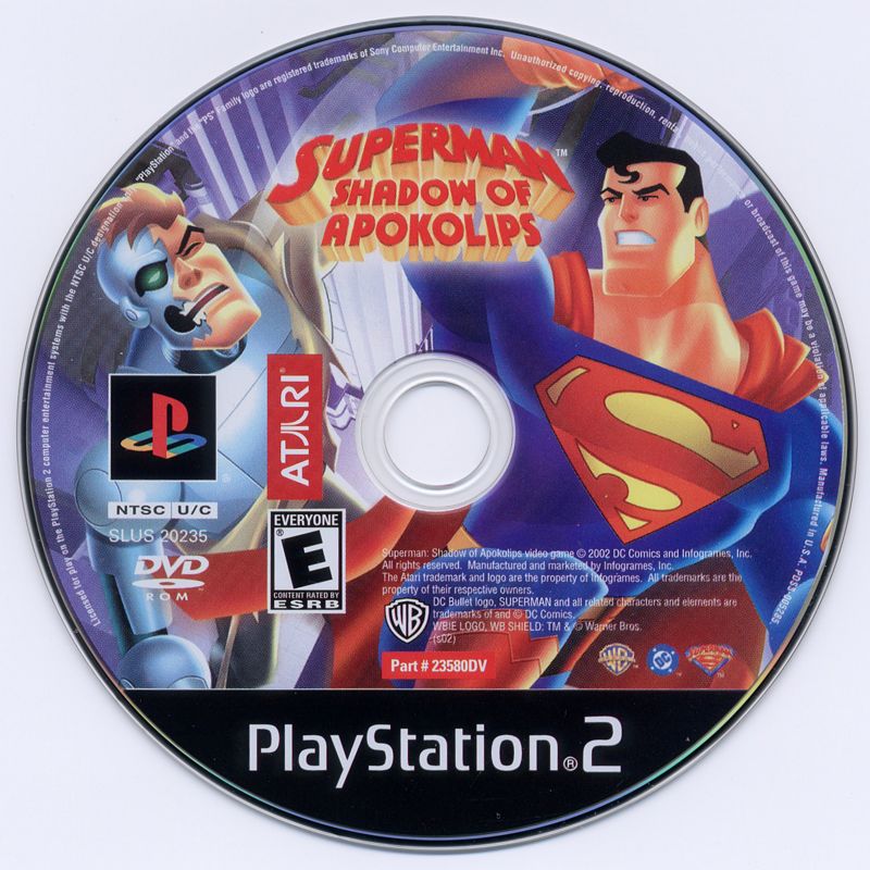 
Superman: Shadow of Apokolips | PlayStation 2 | physical media | Data by MobyGames.com