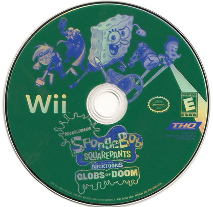 SpongeBob SquarePants Featuring Nicktoons: Globs of Doom | Wii | physical media | region=North America | source-country=United States | zypher-v2 | moby-e28ac22cbfab | Data by MobyGames.com