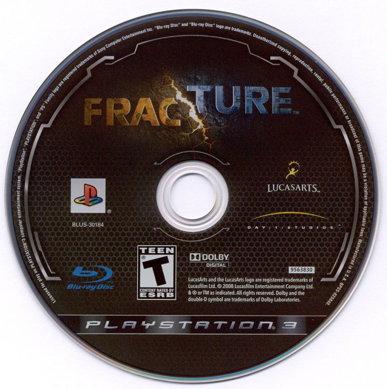 Fracture | PlayStation 3 | physical media | Data by MobyGames.com