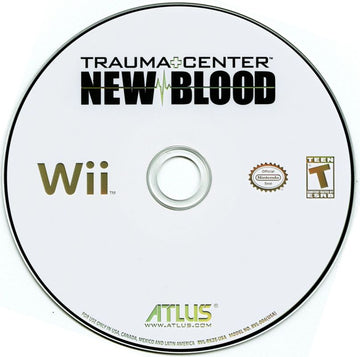 
Trauma Center: New Blood | Wii | physical media | Data by MobyGames.com
