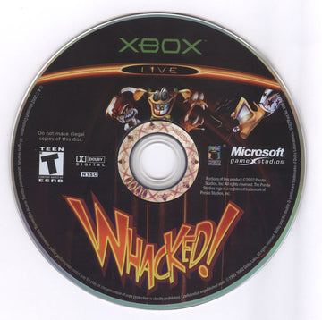 
Whacked! | Xbox | physical media | Region: North America | source-country=United States | Data by MobyGames.com