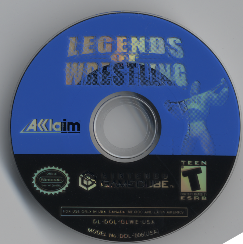 
Legends of Wrestling | GameCube | physical media | Data by MobyGames.com