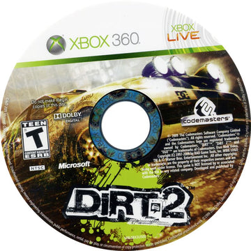 
DiRT 2 | Xbox 360 | physical media | Data by MobyGames.com