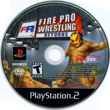 
Fire Pro Wrestling Returns | PlayStation 2 | physical media | Data by MobyGames.com
