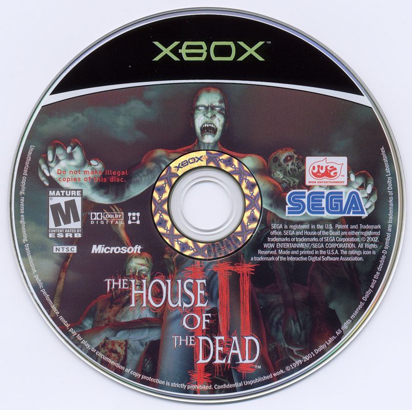 
The House of the Dead III | Xbox | physical media | Data by MobyGames.com