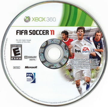 FIFA Soccer 11 | Xbox 360 | physical media | region=North America | source-country=United States | zypher-v2 | moby-17d51c8eacb4 | Data by MobyGames.com