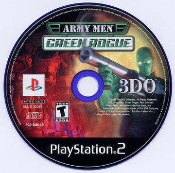
Army Men: Green Rogue | PlayStation 2 | physical media | Region: North America | source-country=Canada,United States | Data by MobyGames.com