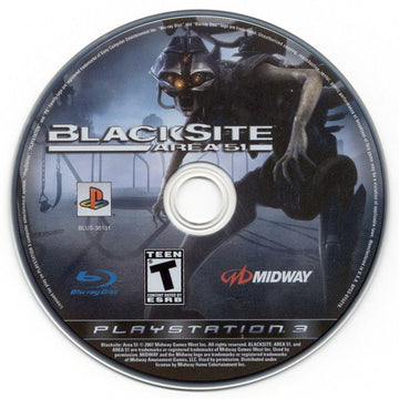 
BlackSite: Area 51 | PlayStation 3 | physical media | Region: North America | source-country=Canada,Mexico,United States | Data by MobyGames.com