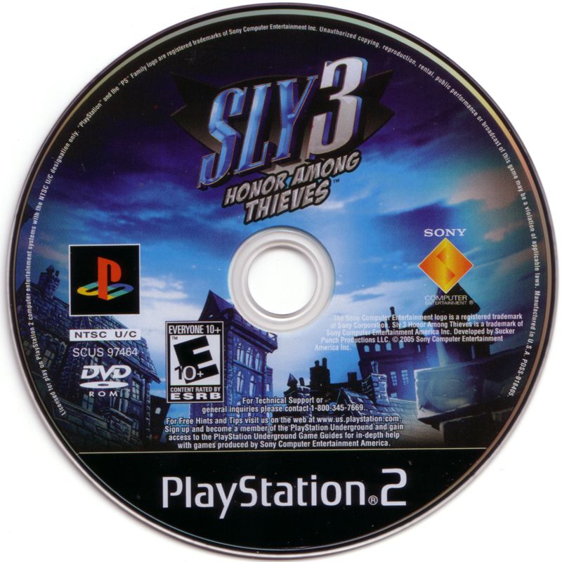
Sly 3: Honor Among Thieves | PlayStation 2 | physical media | Data by MobyGames.com