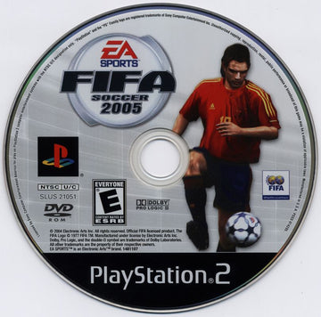 
FIFA Soccer 2005 | PlayStation 2 | physical media | Data by MobyGames.com