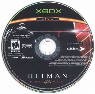 
Hitman: Blood Money | Xbox | physical media | Data by MobyGames.com
