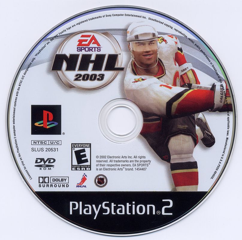 NHL 2003 | PlayStation 2 | physical media | region=North America | source-country=Canada,United States | zypher-v2 | moby-b366643c16b9 | Data by MobyGames.com