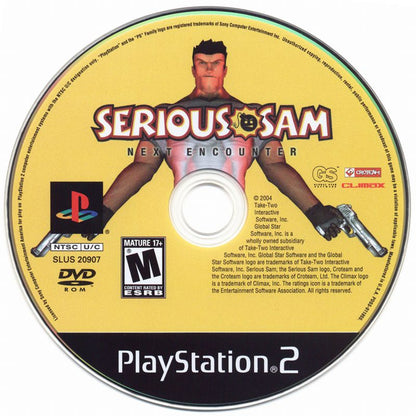 Serious Sam: Next Encounter | PlayStation 2 | physical media | region=North America | source-country=United States | zypher-v2 | moby-1d35361ad5bb | Data by MobyGames.com