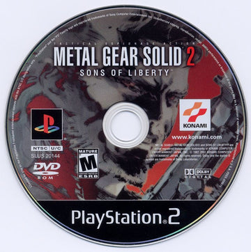 Metal Gear Solid 2: Sons of Liberty | PlayStation 2 | physical media | region=North America | source-country=United States | zypher-v2 | moby-2362673c94da | Data by MobyGames.com