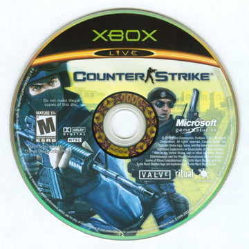 
Counter-Strike | Xbox | physical media | Region: North America | source-country=United States | Data by MobyGames.com