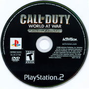 Call of Duty: World at War - Final Fronts | PlayStation 2 | physical media | region=North America | source-country=Canada,United States | zypher-v2 | moby-2981c0cfb1b3 | Data by MobyGames.com