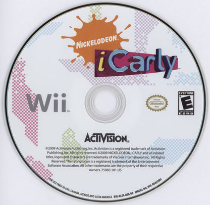 iCarly | Wii | physical media | region=North America | source-country=Canada,Mexico,Other,United States | zypher-v2 | moby-57e2579c9a17 | Data by MobyGames.com