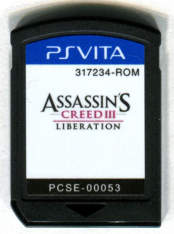 Assassin's Creed III: Liberation | PS Vita | physical media | region=North America | source-country=United States | zypher-v2 | moby-537ad45475c4 | Data by MobyGames.com