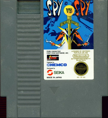 
Spy vs Spy | NES | physical media | Data by MobyGames.com