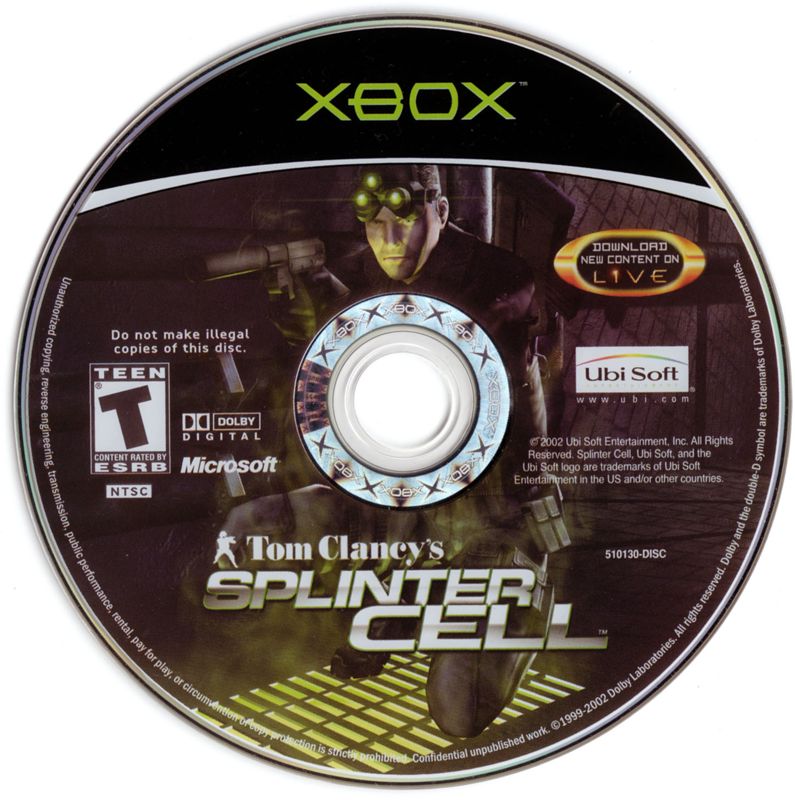 Tom Clancy's Splinter Cell | Xbox | physical media | region=North America | source-country=Canada,United States | zypher-v2 | moby-7201ff4245b7 | Data by MobyGames.com
