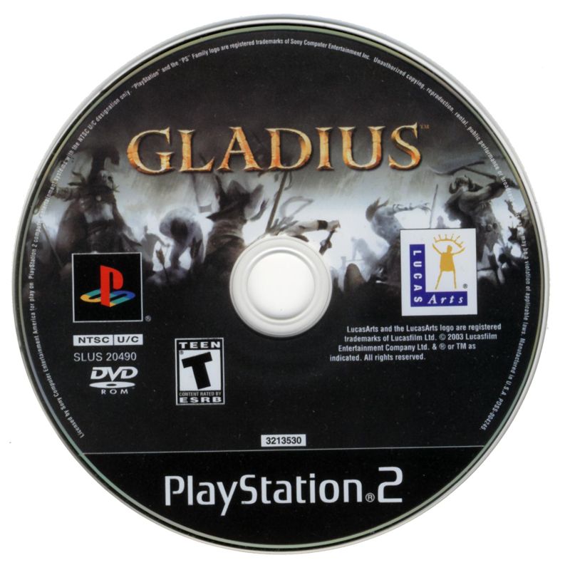 
Gladius | PlayStation 2 | physical media | Data by MobyGames.com