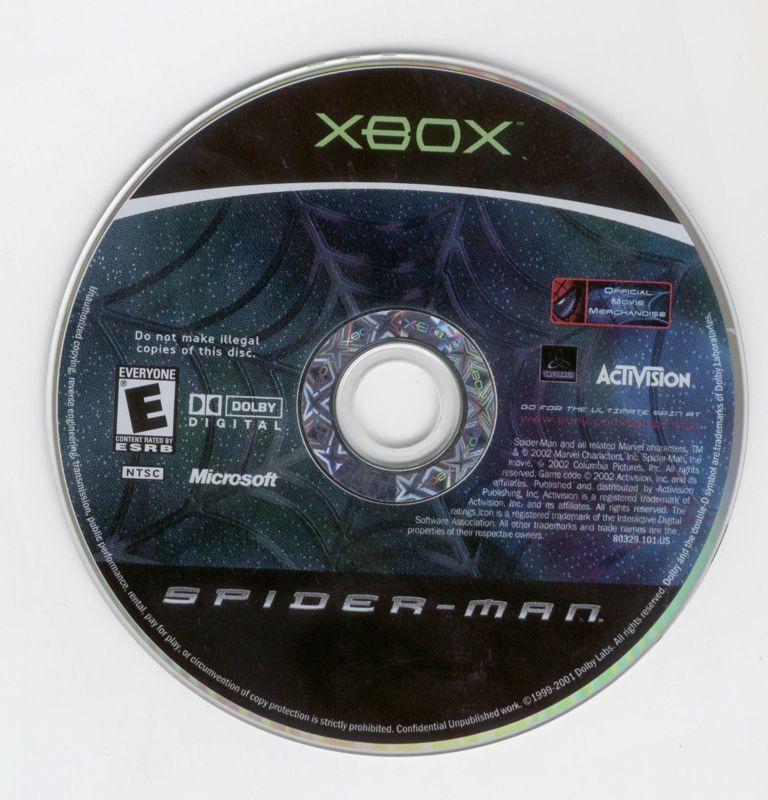 
Spider-Man | Xbox | physical media | Data by MobyGames.com