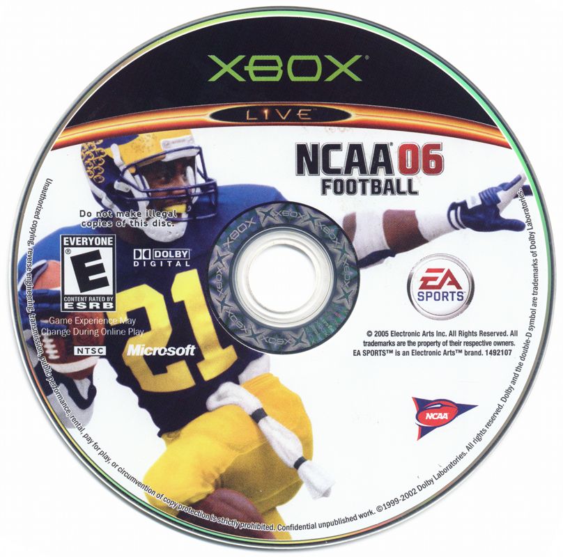 NCAA Football 06 | Xbox | physical media | region=North America | source-country=United States | zypher-v2 | moby-610111d51328 | Data by MobyGames.com