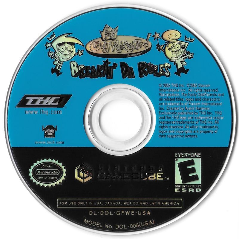 
The Fairly OddParents!: Breakin' da Rules | GameCube | physical media | Data by MobyGames.com