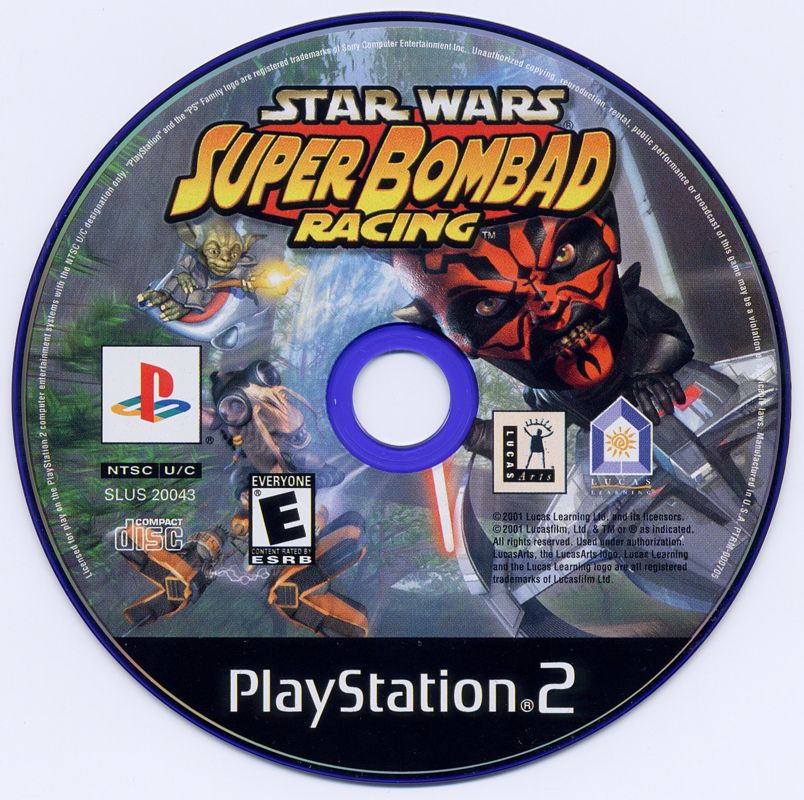 
Star Wars: Super Bombad Racing | PlayStation 2 | physical media | Data by MobyGames.com