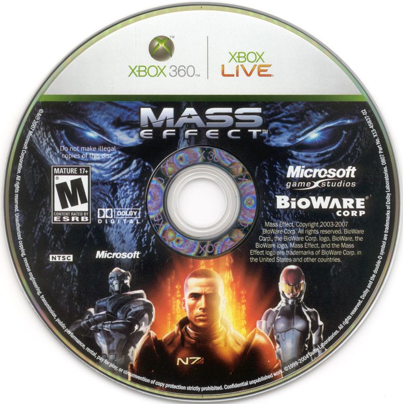 Mass Effect | Xbox 360 | physical media | region=North America | source-country=United States | zypher-v2 | moby-1ac0d6a4bd4f | Data by MobyGames.com