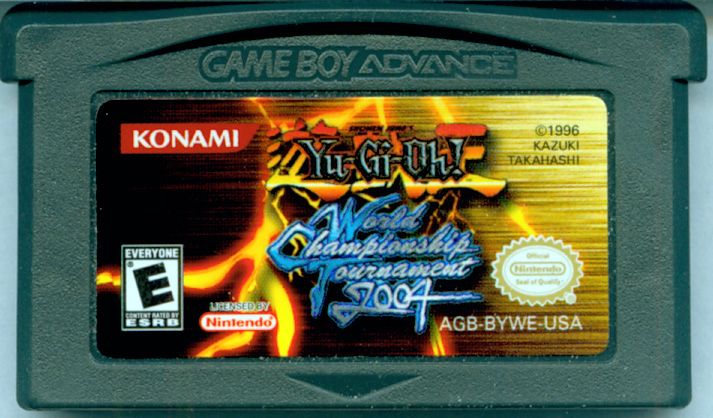 
Yu-Gi-Oh!: World Championship Tournament 2004 | Game Boy Advance | physical media | Region: North America | source-country=Canada,Mexico,United States | Data by MobyGames.com