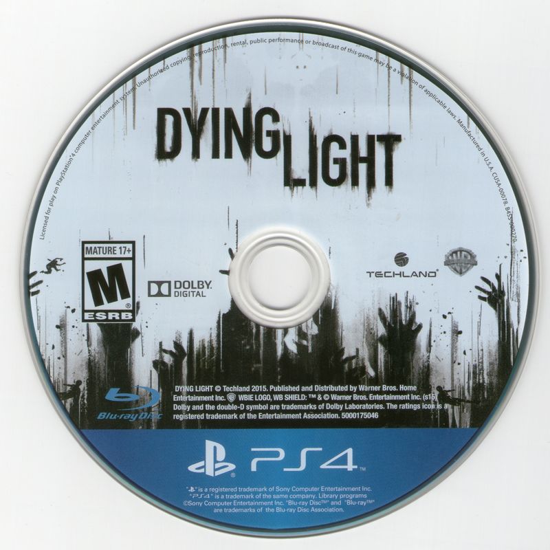 
Dying Light | PlayStation 4 | physical media | Data by MobyGames.com
