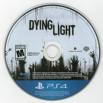 
Dying Light | PlayStation 4 | physical media | Data by MobyGames.com