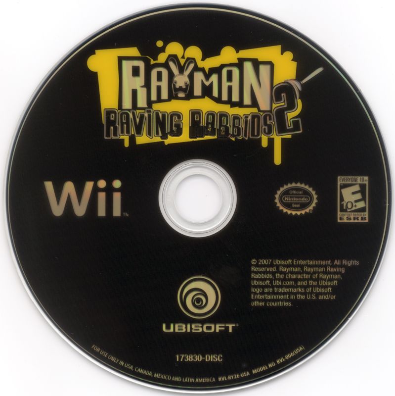 Rayman: Raving Rabbids 2 | Wii | physical media | region=North America | source-country=Canada,Mexico,Other,United States | zypher-v2 | moby-917c41b6d3b9 | Data by MobyGames.com