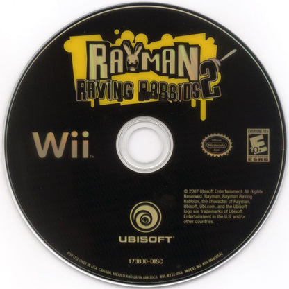Rayman: Raving Rabbids 2 | Wii | physical media | region=North America | source-country=Canada,Mexico,Other,United States | zypher-v2 | moby-917c41b6d3b9 | Data by MobyGames.com