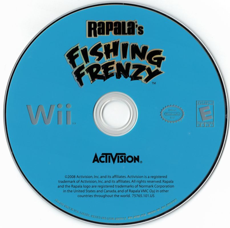 Rapala's Fishing Frenzy | Wii | physical media | region=North America | source-country=United States | zypher-v2 | moby-cdfe0239604b | Data by MobyGames.com