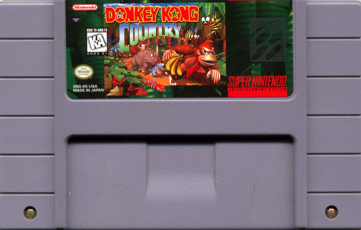 Donkey Kong Country | SNES | physical media | Data by MobyGames.com
