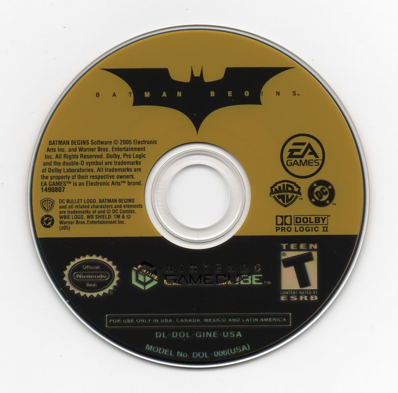
Batman Begins | GameCube | physical media | Data by MobyGames.com