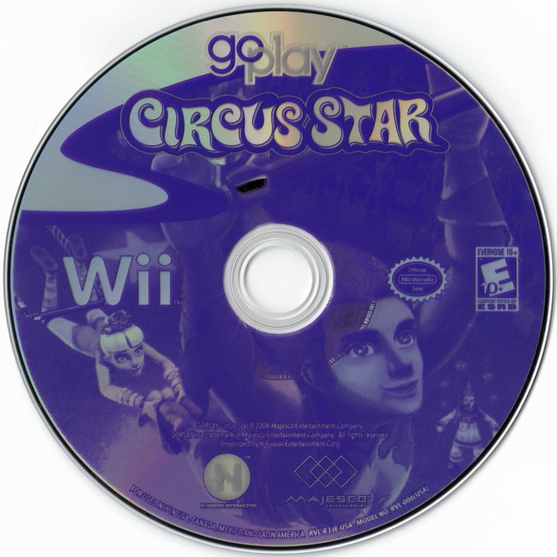 Go Play: Circus Star | Wii | physical media | region=North America | source-country=United States | zypher-v2 | moby-00bbffd95979 | Data by MobyGames.com