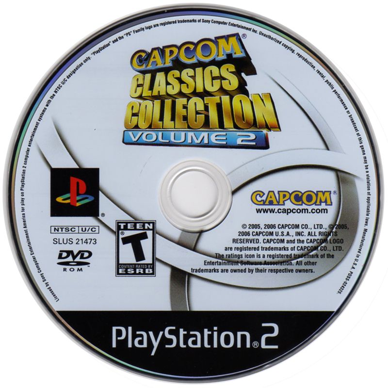Capcom Classics Collection: Volume 2 | PlayStation 2 | physical media | Data by MobyGames.com