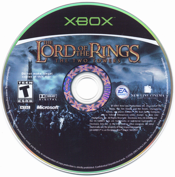 
The Lord of the Rings: The Two Towers | Xbox | physical media | Data by MobyGames.com